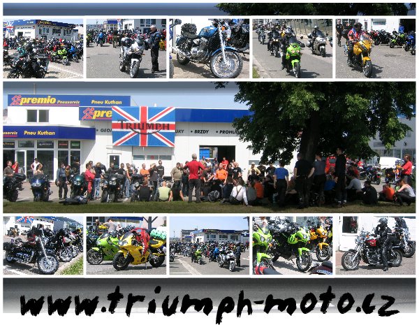 TRIUMPH MOTO SRAZ 2009